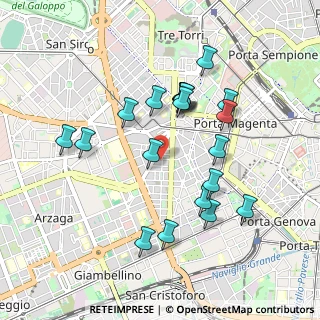 Mappa Via Trieste, 20146 Milano MI, Italia (0.8885)
