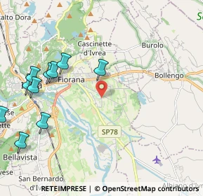 Mappa Piazza Boves, 10015 Ivrea TO, Italia (2.77545)