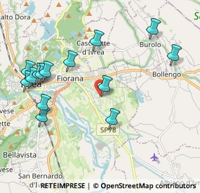 Mappa Piazza Boves, 10015 Ivrea TO, Italia (2.26286)