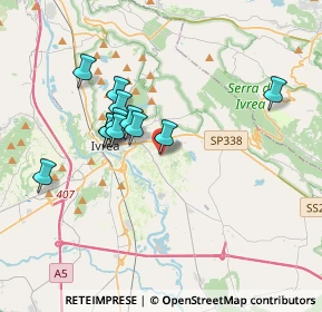 Mappa Piazza Boves, 10015 Ivrea TO, Italia (3.05583)