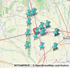 Mappa Via San Giuseppe, 28060 Recetto NO, Italia (6.177)