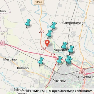 Mappa Via Breda, 35010 Limena PD, Italia (3.80636)
