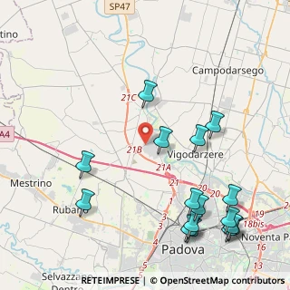 Mappa Via Breda, 35010 Limena PD, Italia (5.33438)