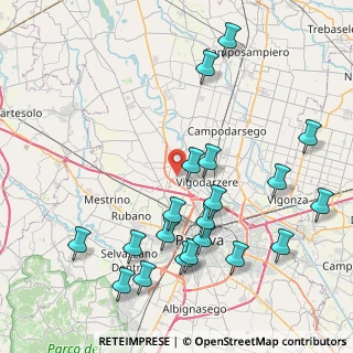 Mappa Via Breda, 35010 Limena PD, Italia (9.306)