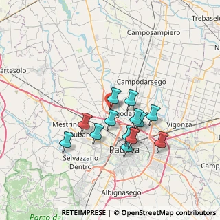 Mappa Via Breda, 35010 Limena PD, Italia (5.85846)