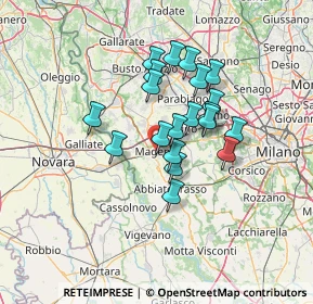 Mappa 20013 Magenta MI, Italia (10.54)