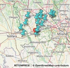 Mappa 20013 Magenta MI, Italia (11.71941)