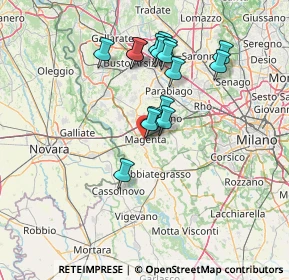 Mappa 20013 Magenta MI, Italia (12.55625)
