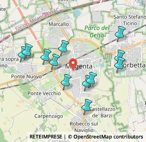 Mappa 20013 Magenta MI, Italia (1.895)