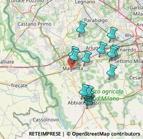 Mappa 20013 Magenta MI, Italia (6.76429)