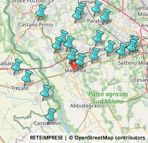 Mappa 20013 Magenta MI, Italia (8.6885)