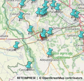 Mappa 20013 Magenta MI, Italia (9.5435)