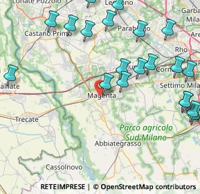 Mappa 20013 Magenta MI, Italia (10.458)