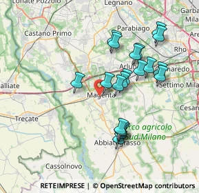 Mappa 20013 Magenta MI, Italia (6.8485)