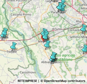Mappa 20013 Magenta MI, Italia (9.2775)