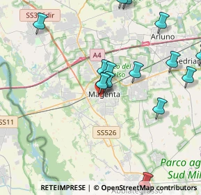 Mappa 20013 Magenta MI, Italia (4.40667)