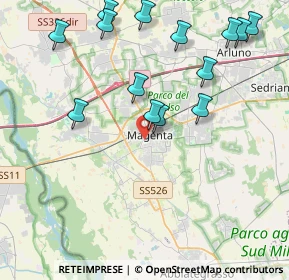 Mappa 20013 Magenta MI, Italia (4.60786)