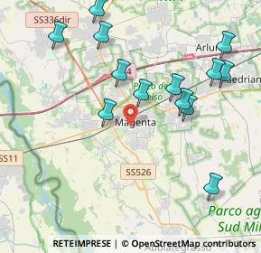 Mappa 20013 Magenta MI, Italia (4.30462)