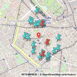 Mappa Via De Togni Aristide, 20123 Milano MI, Italia (0.4745)