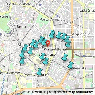 Mappa Via Ottorino Respighi, 20122 Milano MI, Italia (0.8045)