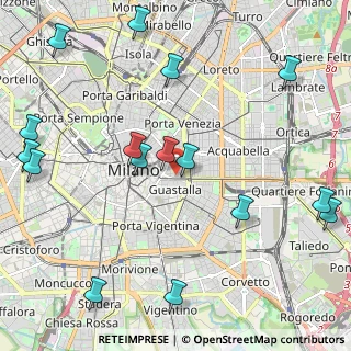 Mappa Via Ottorino Respighi, 20122 Milano MI, Italia (2.7275)