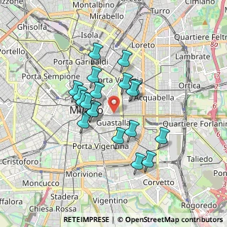Mappa Via Ottorino Respighi, 20122 Milano MI, Italia (1.40211)