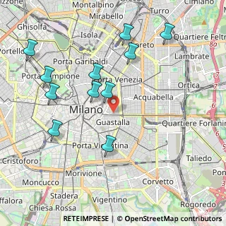 Mappa Via Ottorino Respighi, 20122 Milano MI, Italia (2.15727)