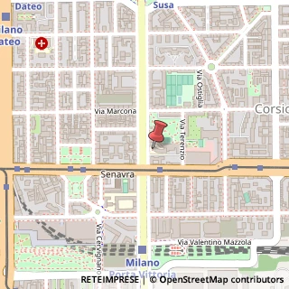 Mappa Viale Campania, 6, 20133 Milano, Milano (Lombardia)