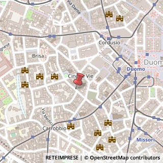 Mappa Via S. Maurilio, 20123 Milano, Milano (Lombardia)