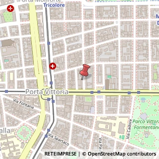 Mappa Via Pietro Calvi, 36, 20129 Milano, Milano (Lombardia)