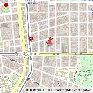 Mappa Via Pietro Calvi, 36, 20129 Milano, Milano (Lombardia)