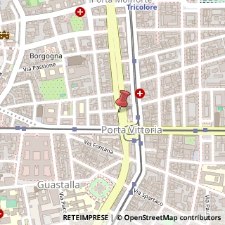 Mappa Viale Bianca Maria, 3, 20122 Milano, Milano (Lombardia)