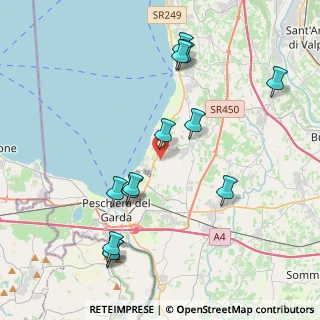 Mappa Via Salici, 37017 Lazise VR, Italia (4.38)