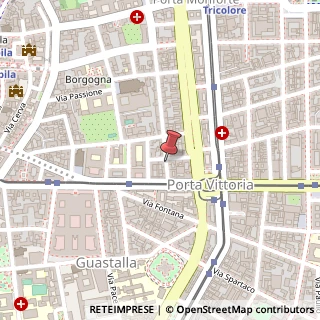 Mappa Via Gaetano Donizetti, 3, 20122 Milano, Milano (Lombardia)