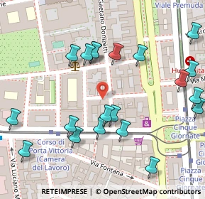 Mappa Via Pompeo Litta, 20158 Milano MI, Italia (0.146)