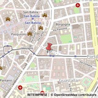 Mappa Via Volturno, 13, 20122 Milano, Milano (Lombardia)