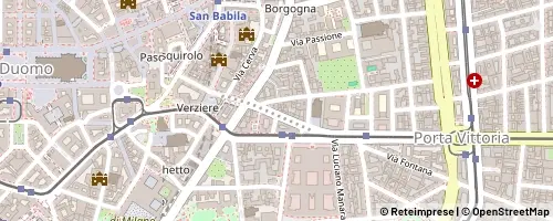 Mappa Milano