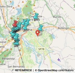 Mappa Q.re San Giovanni d'Ivrea, 10015 Ivrea TO, Italia (2.197)