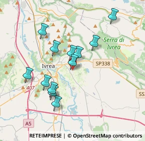 Mappa Q.re San Giovanni d'Ivrea, 10015 Ivrea TO, Italia (3.36917)