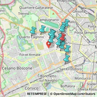 Mappa Via Puricelli Gian Pietro, 20147 Milano MI, Italia (1.2775)