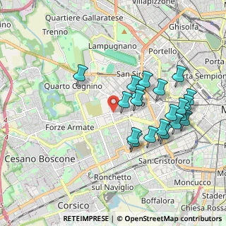 Mappa Via Puricelli Gian Pietro, 20147 Milano MI, Italia (1.8485)