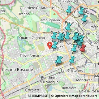 Mappa Via Puricelli Gian Pietro, 20147 Milano MI, Italia (2.091)