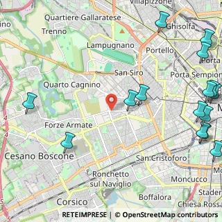 Mappa Via Puricelli Gian Pietro, 20147 Milano MI, Italia (3.26867)
