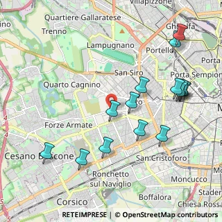 Mappa Via Puricelli Gian Pietro, 20147 Milano MI, Italia (2.256)