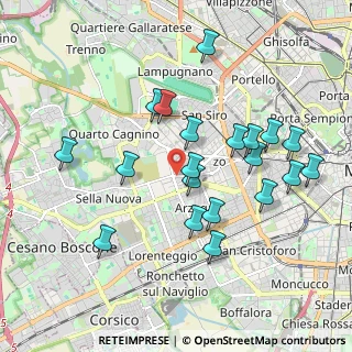 Mappa Via Puricelli Gian Pietro, 20147 Milano MI, Italia (1.8875)
