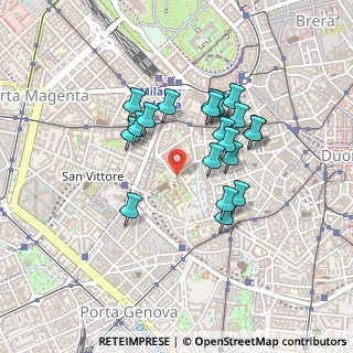 Mappa Largo Gemelli fra Agostino, 20123 Milano MI, Italia (0.3695)