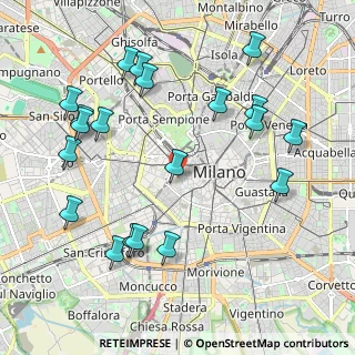Mappa Largo Gemelli fra Agostino, 20123 Milano MI, Italia (2.355)