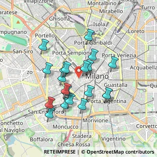 Mappa Largo Gemelli fra Agostino, 20123 Milano MI, Italia (1.585)