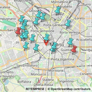 Mappa Largo Gemelli fra Agostino, 20123 Milano MI, Italia (2.084)