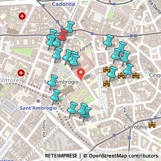 Mappa Largo Gemelli fra Agostino, 20123 Milano MI, Italia (0.2405)